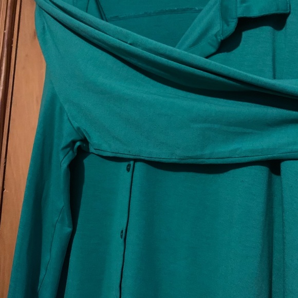 Lularoe button up blouse - Picture 2 of 3